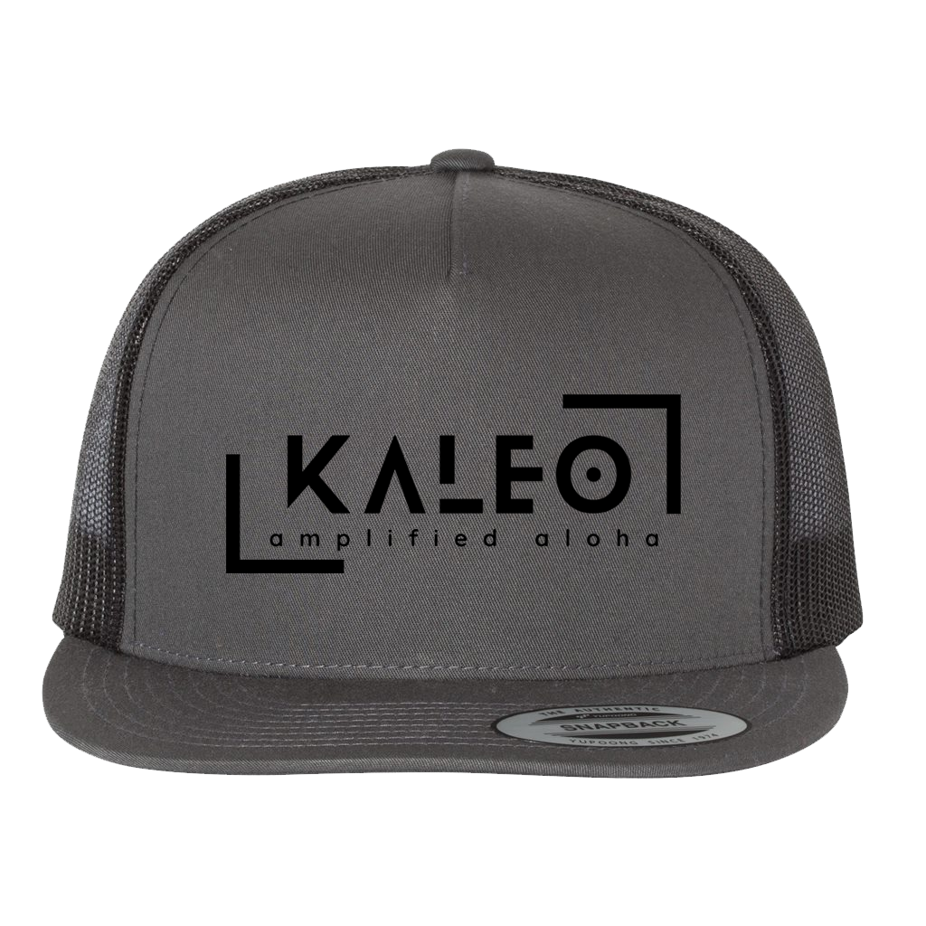 Kaleo - Amplified Aloha Foam Hat (Black on Gray)