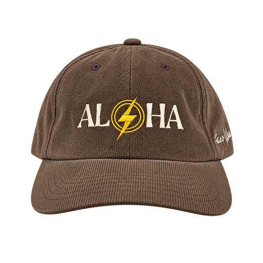 Corduroy Aloha Bolt Hat - Dark Loden
